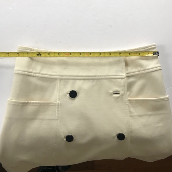 Diane von Furstenberg  ecru wrap skirt - Picture 10 of 11